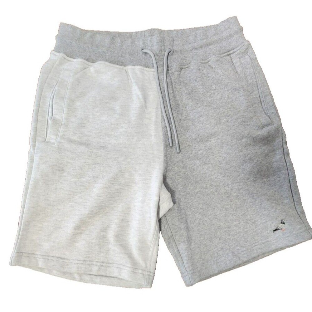 Staple Men's Two Tone Drawstring Sweat Shorts Gray Size M, EUC, RN136421